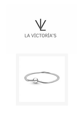 دستبند نقره زنانه 925 عیار la victorias - کد 903525270