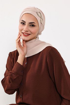 شال بژ زنانه Aisha