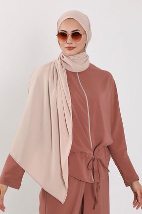 شال طوسی زنانه Aisha