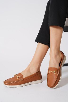 بابت قهوه ای زنانه چرم خالص Moda Pie - کد 904462075