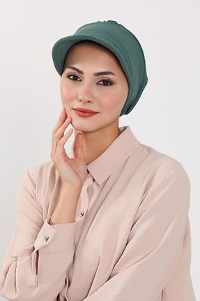 کلاه شنای حجاب سبز زنانه Aisha