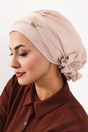 شال طوسی زنانه پنبه پلی استر Aisha