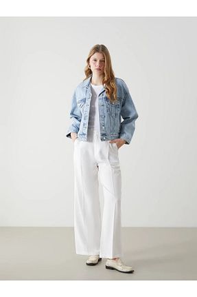 کت آبی زنانه رگولار LC Waikiki - کد 904468692