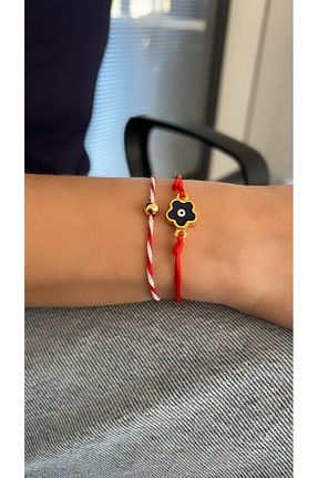 دستبند جواهر قرمز زنانه Kutcha Accessories - کد 904469201