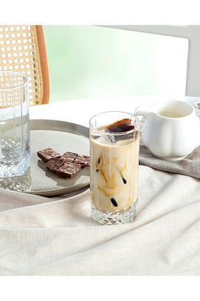 لیوان سفید شیشه Madame Coco - کد 57685243