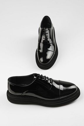 کفش کژوال مشکی مردانه پاشنه کوتاه (1 - 4 سانتی متر) ByItallanoshoes - کد 904484508