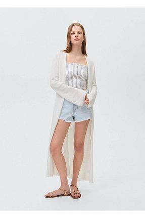 رویه سفید زنانه رگولار MANGO Teen - کد 904483842