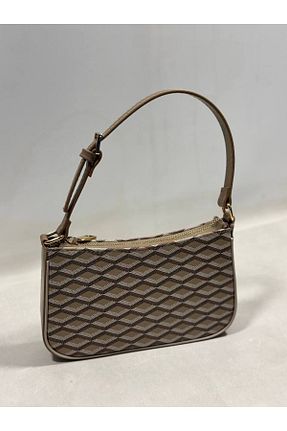 کیف دوشی بژ زنانه چرم مصنوعی SOFT - کد 904477387