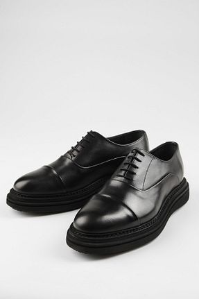 کفش کژوال مشکی مردانه چرم خالص ByItallanoshoes - کد 904484603
