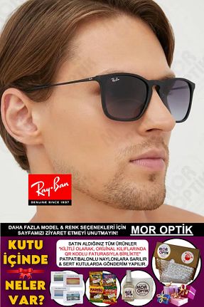عینک آفتابی مشکی زنانه 54 Ray-Ban - کد 904484122