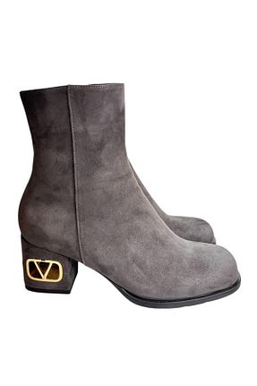 بوت / نیم بوت طوسی زنانه جیر TUFAN SHOES - کد 904486759