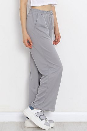 شلوار کرمگن طوسی زنانه پاچه گشاد VivaJoy - کد 904496167