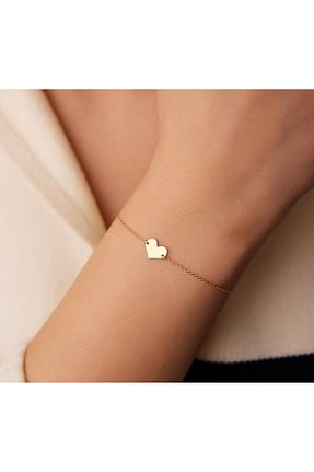 دستبند نقره زرد زنانه 925 عیار DEMOS JEWELLERY - کد 904499434