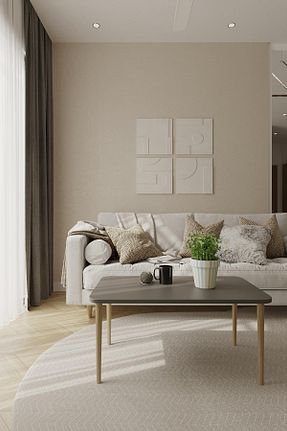 میز جلو مبلی طوسی Suntalam woodaria - کد 905547907
