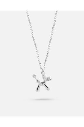 گردنبند نقره سفید زنانه 925 عیار MEKS JEWELS - کد 904510548