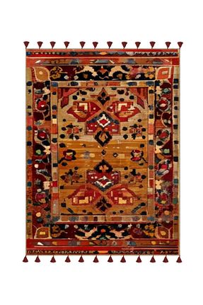 فرش رنگی قابل شستشو Rugs Modern Halı - کد 904519280