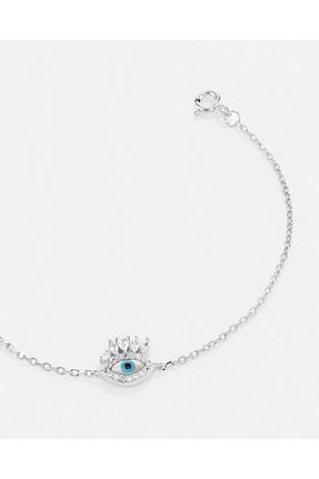 دستبند نقره سفید زنانه 925 عیار MEKS JEWELS - کد 904516190