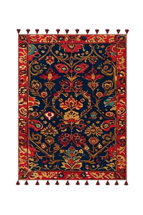 فرش رنگی قابل شستشو Rugs Modern Halı - کد 904523219