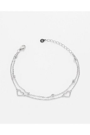 دستبند نقره سفید زنانه 925 عیار MEKS JEWELS - کد 904527887