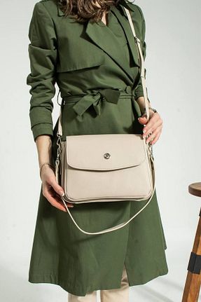 کیف دوشی فیروزه ای زنانه چرم مصنوعی Just Polo - کد 904567337