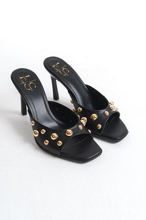 کفش پاشنه بلند کلاسیک مشکی زنانه چرم مصنوعی Liza Shoes - کد 904582171