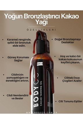 برنز کننده Yoğun Bronzluk Bodyco - کد 836254441