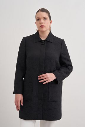 کلاه و ابایا مشکی زنانه مخلوط پلی استر Aker - کد 904594222