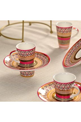 فنجان قهوه رنگی 6 نفره Edora Home - کد 886611654