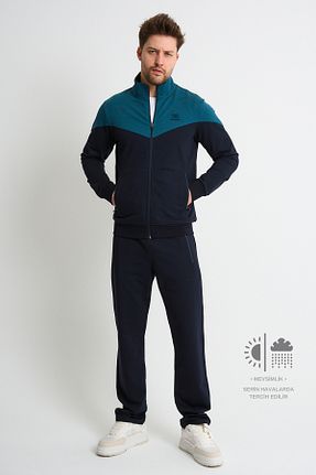 ست کرمکن اسپرت سرمه ای مردانه پنبه ای Shooter Sportswear - کد 904609506