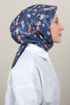 دستمال گردن زرشکی پنبه ای Eşarppark - کد 904623853