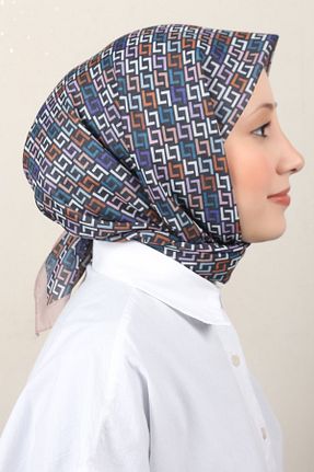 دستمال گردن زرشکی پنبه ای Eşarppark - کد 904623948