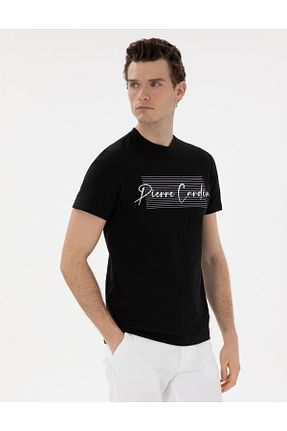 تیشرت قهوه ای مردانه اسلیم فیت Pierre Cardin - کد 904630924
