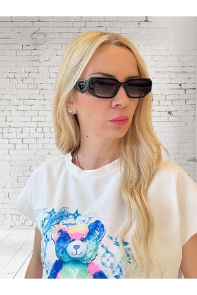 عینک آفتابی مشکی زنانه UV400 Rachel Paris - کد 904635910