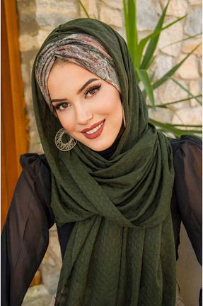 کلاه شنای حجاب سفید زنانه Aişe Tesettür - کد 72215172
