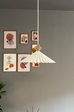 لوستر سفید فلزی Bamyum - کد 904628128