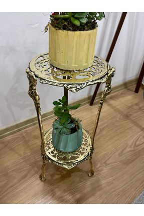 میز عسلی زرد فلزی hediye - کد 904633132