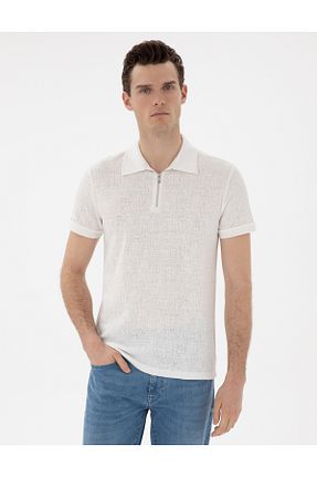 پولوشرت نباتی مردانه پنبه ای Pierre Cardin - کد 904643680