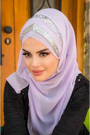 کلاه شنای حجاب بنفش زنانه Aişe Tesettür - کد 745937147