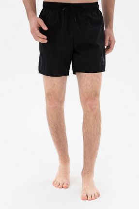شلوارک ساحلی مشکی مردانه پلی استر U.S. Polo Assn. - کد 906014279