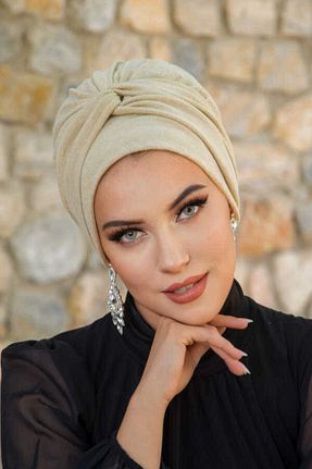 کلاه شنای حجاب نباتی زنانه Aişe Tesettür - کد 827150165