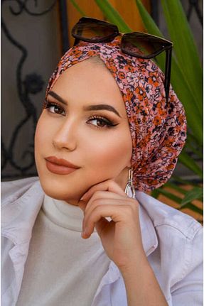 کلاه شنای حجاب صورتی زنانه Aişe Tesettür - کد 827148882