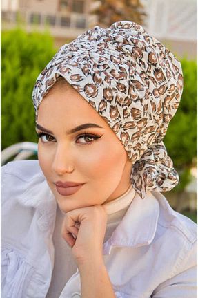 کلاه شنای حجاب قهوه ای زنانه Aişe Tesettür - کد 807548900