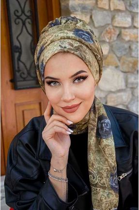 کلاه شنای حجاب رنگی زنانه Aişe Tesettür - کد 681068096