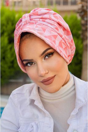 کلاه صورتی زنانه Aişe Tesettür - کد 813004685