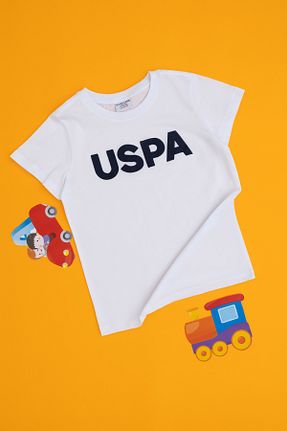 تیشرت سفید بچه گانه رگولار U.S. Polo Assn. - کد 904670129