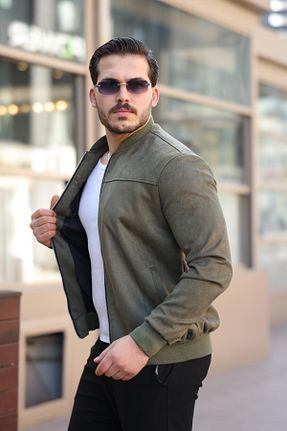 کاپشن خاکی مردانه اسلیم فیت ByTrend - کد 904659759