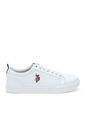کفش اسنیکر سفید مردانه میکروفیبر U.S. Polo Assn. - کد 904674977