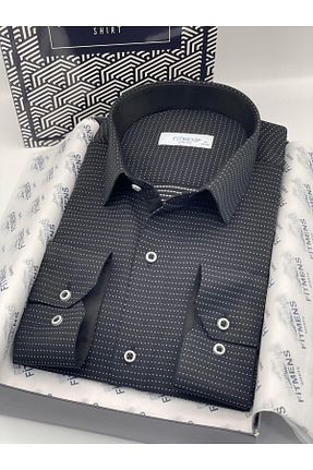 پیراهن مشکی مردانه Relaxed Fitmens - کد 312055728