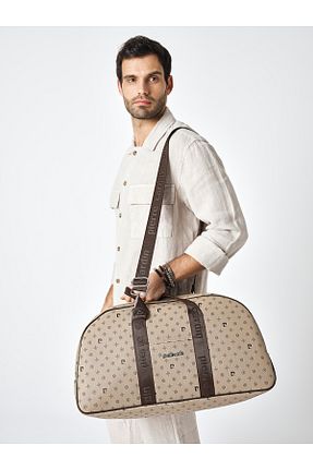 ساک و چمدان قهوه ای زنانه چرم مصنوعی Pierre Cardin - کد 807126200