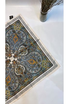 روسری بژ 90 x 90 Onur - کد 904699691